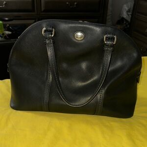 EPLC Coach Black Leather Satchel OR shoulder bag